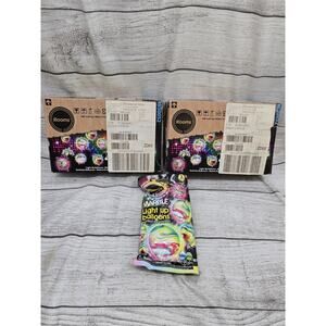Lot Of 90 Illooms Led Balloons Marble Light Up Balloons Party SEALED